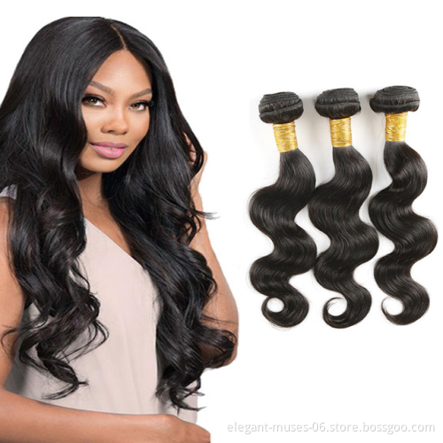 2021 hot selling 1b Color Body Wave Synthetic Hair Weave Synthetic Hair Extension For Women